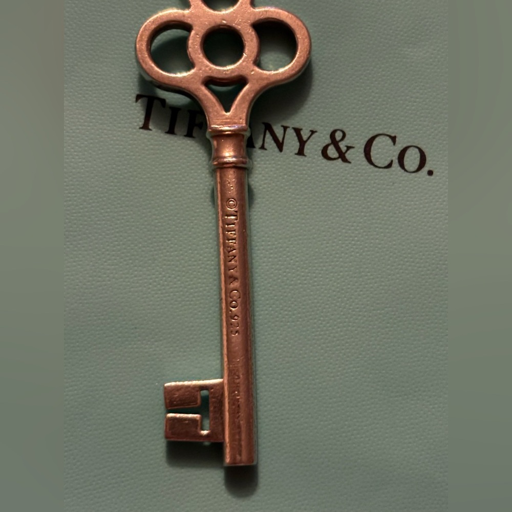 J14 Tiffany & Co. Silver Key Pendant
Large size